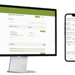 Voorbeeld van de gebouwde app: WorkWise